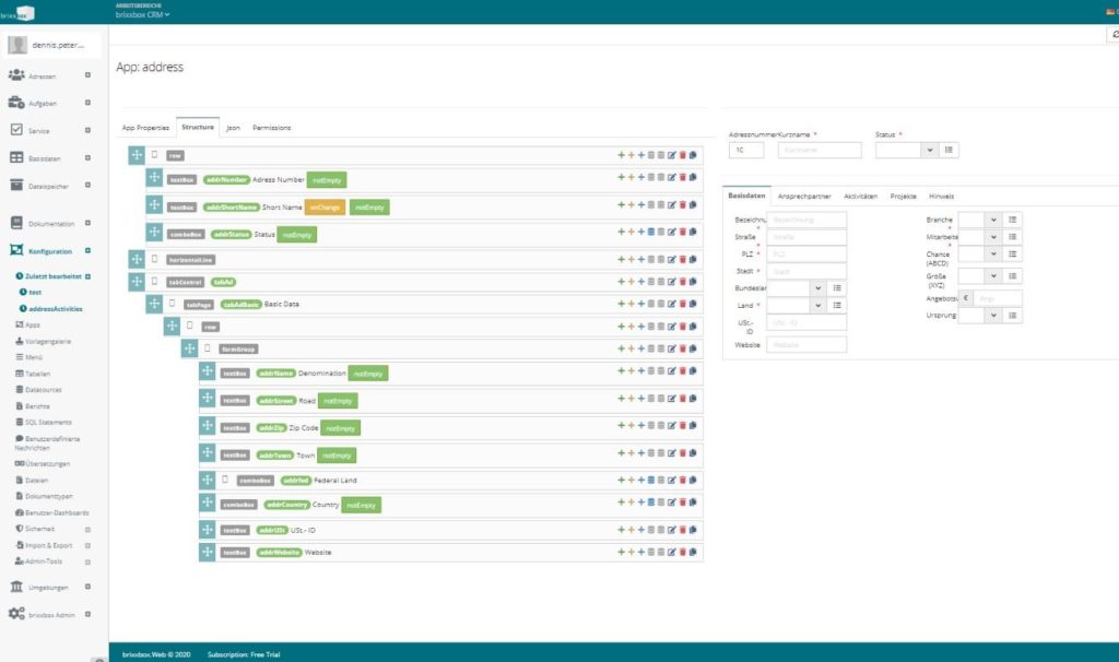 App Konfiguration mit Low Code brixxbox - warum low code